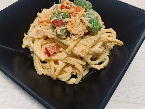 スパゲティサラダ〜家にある食材で！〜